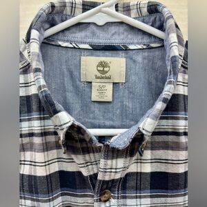 Timberland Plaid Button-Up Shirt